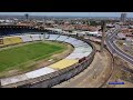 drone voa no estádio albertão em teresina no piauí