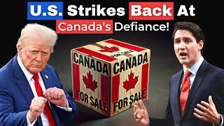 Trump Strikes Back at Canada’s Retaliation: Statehood or Tariffs – How Will Canada React?