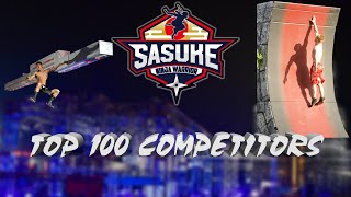 Top 100 SASUKE Competitors (2022) | SASUKE競合他社上位100社(2022年)