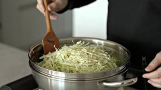 Cook cabbage like this easily‼️Everyday Healthy Cabbage Recipe.💯