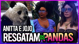 MISSÃO: ANITTA E JOJO RESGATAM PANDA CAÍQUE | GTA 5
