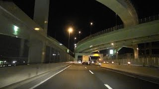 車載動画(HD 60fps) 東名高速道路 [4]横浜町田IC→保土ヶ谷BP・横浜新道・首都高→湾岸線 [012]千鳥町出口 2016 12/28