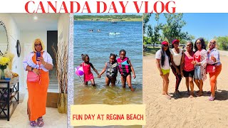 🇨🇦Canada living | Canada Day Vlog | Come To Regina Beach With Me.#canada #canadavlogs