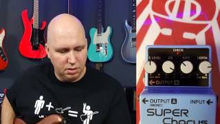 Boss Super Chorus Pedal