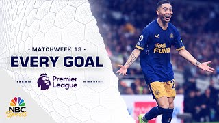 Every Premier League goal from Matchweek 13 (2022-23) | NBC Sports