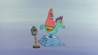 Patrick riding a seahorse for 10 hours [HD]