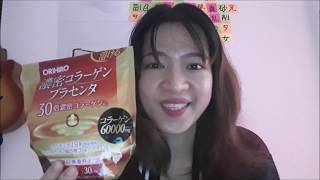 My favorite Japan -made collagen! ORIHIRO COLLAGEN(60,000mg) PLACENTA REVIEW/Bisdak in Japan