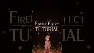 Fireflies Effect | After Effects Tutorial | No plugins #AfterEffects #Animation #ghibli #anime