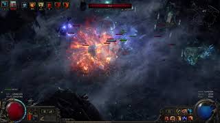 Simulacrum Difficulty 4 - Warrior Warbringer Armour Tank Ancestral Warrior Totem Path of Exile POE 2