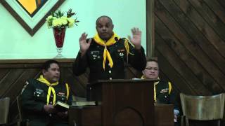 Piscataway Eagles Pathfinder Induction Ceremony at Lake Nelson SDA Church - Feb. 14, 2015