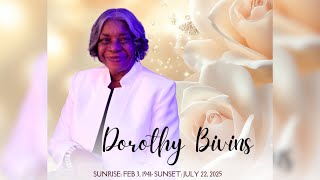 Celebration of Life for Mrs. Dorothy Bivins