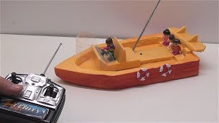 How to make an Electric Boat on the radio management