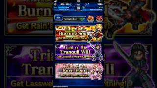 [FFBE] F2P - Training of Soul Trial Complete - All Achievements - No TMR