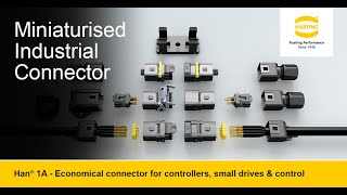 Miniaturised Industrial Connector Range | HARTING Han 1A®