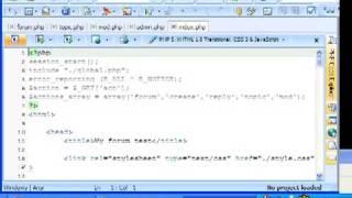 PHP Tutorial 1 Installing WampServer and jEdit
