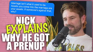 Bachelor Nick Viall Defends Getting a Prenup While Chatting On Jason Tartick's Trading Secrets Pod