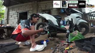 CHANGE OIL MUNA GAMIT ANG MOTOTEK ENGINE FLUSH AND HONDA PROTECH ULTRA... Autoteknix Philippines