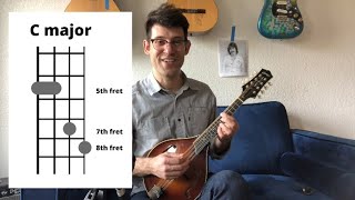 Movable Chord Shapes (Major and Minor) - Intermediate Mandolin Lesson