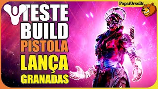 DESTINY 2 │ TESTE DE BUILD NO FIKRUL SOLO PARA  PISTOLA E LANÇA GRANADAS #destiny2  #bungiecreator