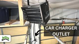 Electric Garage Heater Installation And Test