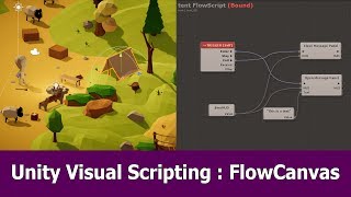 Unity Visual Scripting Tutorial : Flowcanvas