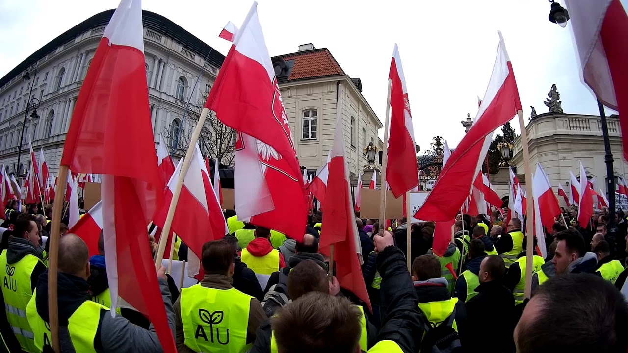 Strajk Rolników W Warszawie | 6.02.2019 | GR Wisniewski | - YouTube