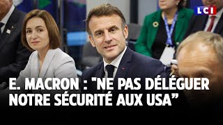 Emmanuel Macron : 