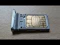 Samsung Galaxy S24: How to insert the SIM card? Installation of the nano SIM (Physical SIM)