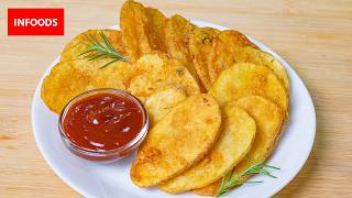 Crispy Fried Potatoes Recipe | How to Cook Crispy Fried Potatoes | Infoods