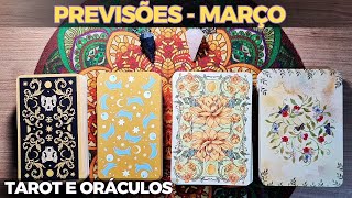 MARÇO: Previsões do Tarot e dos Oráculos - Tarot Responde