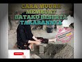 Cara Mudah Membuat Batako Sempurna / make easy cement block at home