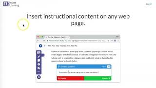 InsertLearning Tutorial