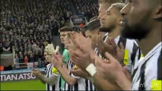 Newcastle and Liverpool pay tribute to Christian Atsu #chelseafc #epl #liverpoolfc #newcastleunited