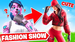 *CUTE* Fortnite Fashion Show! FIRE Skin Competition! Most CUTE \u0026 Best COMBO WINS!