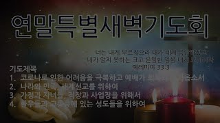 2020.12.28 포도원교회 실시간 연말 특별새벽기도회