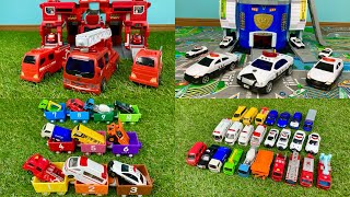 【はたらくくるま 28分 🚓🚒🚑】消防車 パトカー 救急車 レッカー車 登場！Fire truck, police car, ambulance, and tow truck are here!