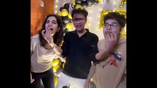 Deepak 1st Video After Bigg Boss Eviction | Cake Cutting By Deepak Friends \u0026 Family💔