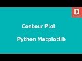 Contour Plot in Matplotlib Python