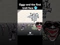 oggy and the cockroaches troll face phunk meme ☠️💀 trollfaceedit shorts oggyandthecockroaches