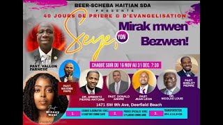 40 Days of Prayer | 12.26.24 | Pastor Maxime Pape Day 39 l Beer-Scheba HaitianSDA Church