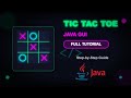 How to create TicTacToe Game in Java with GUI