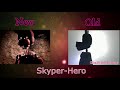 new and old skyper hero