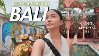 Our Final Day in Bali 🌺 A Long Weekend in Bali | Self Care Days in Canggu