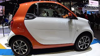 New Mercedes Smart Fortwo 2016, 2017  interior, exterior video