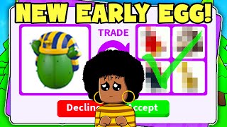 Trading NEW Royal Desert EGG Early! (Adopt me)