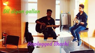 Dil diyan gallan | Live Guitar performance in office | birthday | Atif Aslam
