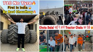 सब से अपने पास आये 710/55/28.5 पिछले Tyre🔥 front tyre 560/45R22.5 alliance 3 lakh का खर्चा🔜￼￼