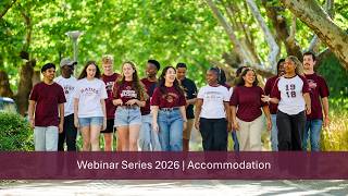 Webinar Series Accommodation