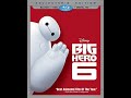 Opening to Big Hero 6 2015 Blu-ray