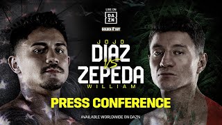 JOJO DIAZ VS. WILLIAM ZEPEDA PRESS CONFERENCE LIVESTREAM